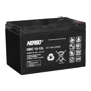 NERBO NBC 15-12 12V 15Ah VRLA AGM